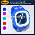 promotional newest design high quality custom silicone jelly watches